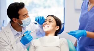 dental cleanings and exams